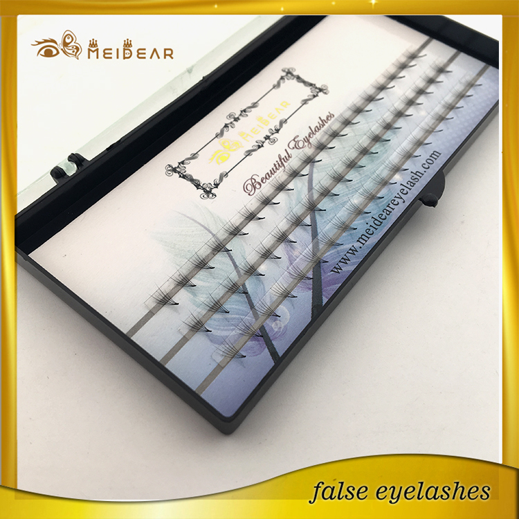 Custom package private label faux mink pre-fanned volume lash extension Canada